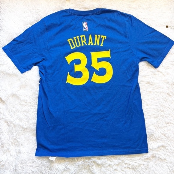 Golden State Warriors Kevin Durant T Shirt Size Youth XL - Picture 2 of 6